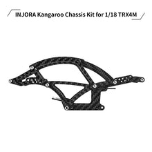 INJORA Kangaroo Carbon Fiber Chassis Frame Kit for 1/18 TRX4M - HeliDirect