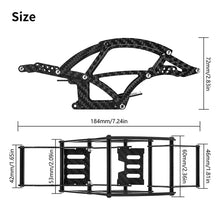 INJORA Kangaroo Carbon Fiber Chassis Frame Kit for 1/18 TRX4M - HeliDirect