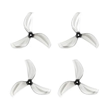Gemfan 45mm 3-Blade Propellers (1.5mm Shaft 4PCS) - Grey - HeliDirect