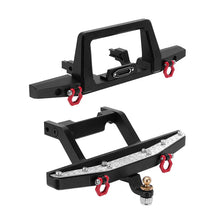 INJORA CNC Aluminum Front Rear Bumper for 1/18 TRX4M Defender - HeliDirect