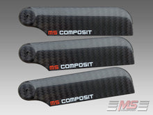 MS Composit CFC Tail Blades 105 mm/5/3 FC 3-blade - HeliDirect