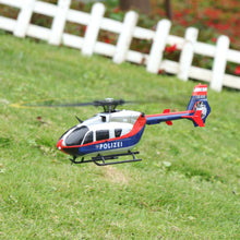 YX EC-135 C187S 100 Size 4CH 6-Axis Gyro Stabilized Optical Sensor Flow Scale RC Helicopter RTF - Police