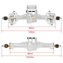 MEUS RACING Aluminum CNC Upgraded Front and Rear Axle Assembly Kit TRX4M Axle for 1/18 TRX4M Upgrade (Silver) - HeliDirect