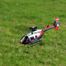 YX EC-135 C187S 100 Size 4CH 6-Axis Gyro Stabilized Optical Sensor Flow Scale RC Helicopter RTF - Police