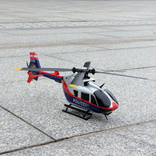 YX EC-135 C187S 100 Size 4CH 6-Axis Gyro Stabilized Optical Sensor Flow Scale RC Helicopter RTF - Police
