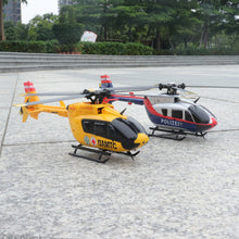YX EC-135 C187S 100 Size 4CH 6-Axis Gyro Stabilized Optical Sensor Flow Scale RC Helicopter RTF - Police