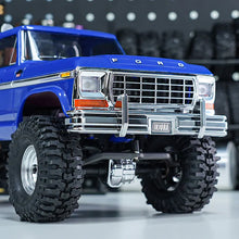 INJORA CNC Aluminum Front Rear Bumper With Dual Exhaust For 1/18 TRX4M High Trail F150 - HeliDirect