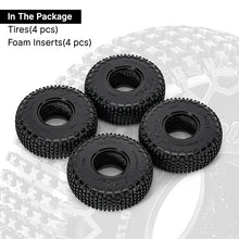 INJORA 1.0" XHX Pin Tires (4) (60*20mm)