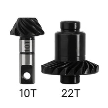 INJORA 22T/10T UNDERDRIVE GEARS Alloy Steel Helical Gears for 1/18 TRX4M - HeliDirect