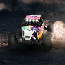 Rlaarlo 1/12 RTR Brushless RC Desert Truck , Max 45MPH Fast RC Cars - PURPLE