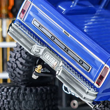 INJORA CNC Aluminum Front Rear Bumper With Dual Exhaust For 1/18 TRX4M High Trail F150 - HeliDirect
