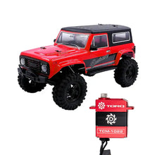 FURITEK CR-18P 2024 RUSHMORE (RED) With TORQ TCM-1022 Full CNC Case Metal Gear Coreless Servo