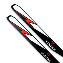 VULCAN ROTORS Precision Main Rotor Blades 200mm (Orange)