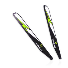 VULCAN ROTORS Precision Main Rotor Blades 700mm (Yellow)