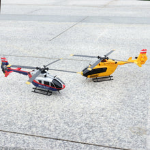 YX EC-135 C187S 100 Size 4CH 6-Axis Gyro Stabilized Optical Sensor Flow Scale RC Helicopter RTF - Police