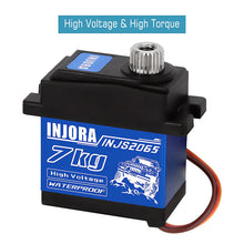 INJORA 7KG 2065 Digital Servo Waterproof High Voltage Sub Micro Shift Servo - HeliDirect