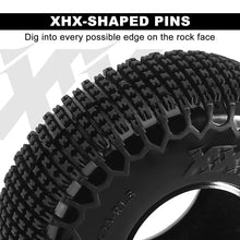 INJORA XHX Pin 1.3" Tires (4) (72*24mm) - HeliDirect