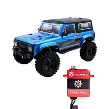 Furitek Hobby Plus Cr-18p 2024 Rushmore (Metalic Cyan) With TORQ TCM-1022 Full CNC Case Metal Gear Coreless Servo
