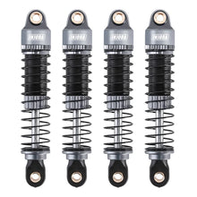 INJORA 53mm Threaded Oil Shocks For 1/18 Redcat Ascent18 - GREY - HeliDirect