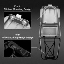 INJORA IR40 Half Truck Hard Plastic Body With Cage For 1/18 TRX4M Defender Bronco - GREY - HeliDirect