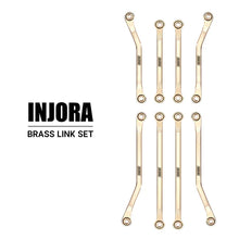 INJORA 42g Brass High Clearance Chassis Links Set for 1/18 TRX4M - HeliDirect