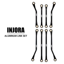 INJORA Aluminum High Clearance Chassis Links Set for 1/18 TRX4M - HeliDirect