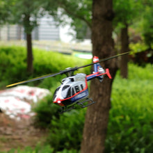YX EC-135 C187S 100 Size 4CH 6-Axis Gyro Stabilized Optical Sensor Flow Scale RC Helicopter RTF - Police