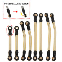 MEUS RACING Stainless Steel Liks Set High Clearance Links for TRX-4M TRX4M 1/18 RC Crawler Car Upgrade Parts - GOLDEN - HeliDirect