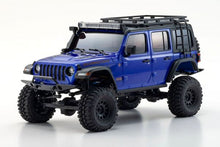 Kyosho MINI-Z 4×4 Series Readyset JeepⓇ Wrangler Unlimited Rubicon with Accessory parts Ocean Blue Metallic - HeliDirect
