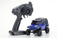 Kyosho MINI-Z 4×4 Series Readyset JeepⓇ Wrangler Unlimited Rubicon with Accessory parts Ocean Blue Metallic - HeliDirect