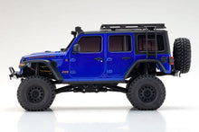 Kyosho MINI-Z 4×4 Series Readyset JeepⓇ Wrangler Unlimited Rubicon with Accessory parts Ocean Blue Metallic - HeliDirect