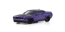 Kyosho MINI-Z AWD DODGE CHALLENGER SRT HELLCAT REDEYE Plum Crazy - HeliDirect