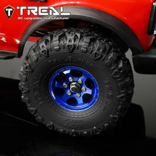 TREAL 1.0 Tires Soft Sticky RC Crawler Tires TrailBurner 62mm (4P) for 1/24 1/18 SCX24 AX24 FCX24 TRX4M - HeliDirect