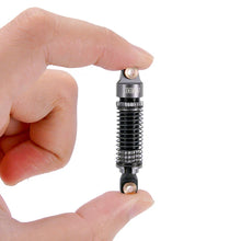 INJORA 59mm Long Threaded Oil Filled Shocks for 1/18 TRX4M (4pcs) - BLACK - HeliDirect