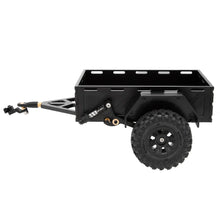 MEUS RACING Utility Trailer Car with Hitch for 1/18 TRX4M - BLACK - HeliDirect