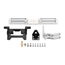 INJORA CNC Aluminum Front Rear Bumper With Dual Exhaust For 1/18 TRX4M High Trail F150 - HeliDirect