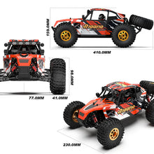 Rlaarlo 1/12 RTR Brushless RC Desert Truck , Max 45MPH Fast RC Cars - RED