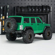 INJORA ABS Cherokee Body With Bumpers For 155mm 1/18 TRX4M Bronco Defender - GREEN