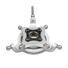 OMP M4 Helicopter Swashplate - Silver - HeliDirect