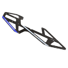 OMP M4 Helicopter Right Side Main Frame - Blue - HeliDirect