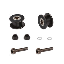 OMP M4 Helicopter Idler Pulley Set - Black - HeliDirect