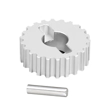 OMP M4 Helicopter Tail Pulley 22T - Silver - HeliDirect