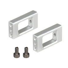 OMP M4 Helicopter Tail Servo Mount Set - Silver - HeliDirect