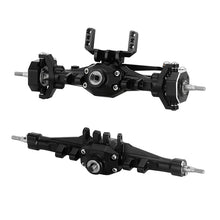 INJORA +4mm Diamond Axles With Lay Down Servo Mount & Links For 1/18 TRX4M - BLACK - HeliDirect