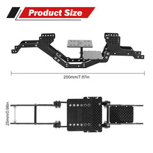 INJORA LCG Carbon Fiber Chassis Kit for 1/18 Redcat Ascent18