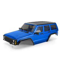 INJORA ABS Cherokee Body With Bumpers For 155mm 1/18 TRX4M Bronco Defender - BLUE