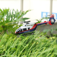 YX EC-135 C187S 100 Size 4CH 6-Axis Gyro Stabilized Optical Sensor Flow Scale RC Helicopter RTF - Police