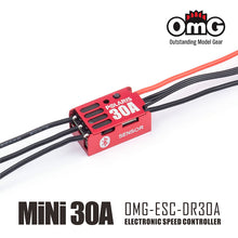 OMG POLARIS DR-30A Sensored Brushless ESC with Build-in (Red)
