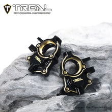 TREAL Brass Front Steering Knuckles Inner Portal Covers Housing 27g/Pair Weights Upgrades for 1/18 Redcat Ascent 18 Crawler - HeliDirect