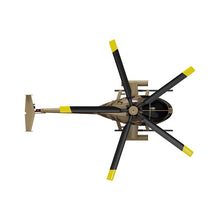 YX C189 MD500E 150-size 6-Axis Gyro Stabilized RTF Scale Helicopter w/ Weapons - Camouflage - HeliDirect